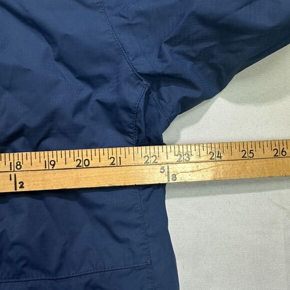 REI Hooded Waterproof Shell Jacket Blue Women’s Medium - Picture 6 of 7